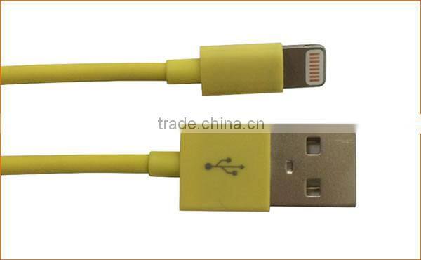 MFi Certified Classic Charing Round TPE Cable With ABS housing