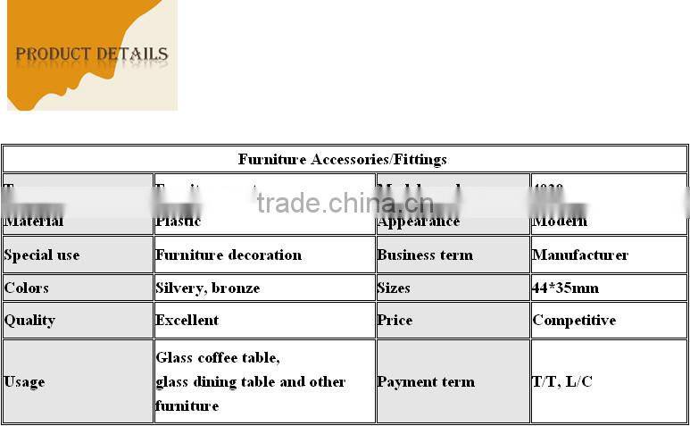 modular glass furniture fittings and accessories