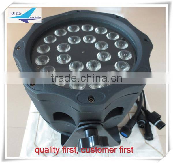 Feituo stage lighting 24x10w 4in1 waterproof par led rgbw