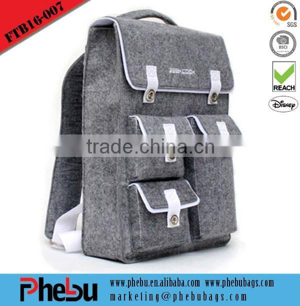 Camel Felt Document casual sling cross body bag(FTB16-011)