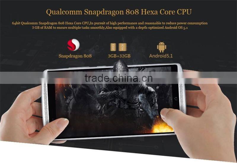 Original Lenovo Lemon Vibe X3 C50 5.5'' 1920X1080px Snapdragon-808 HexaCores 3GB+32GB RAM+ROM 21.0MP+8.0MP Camera Dual SIM