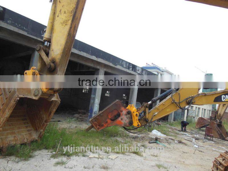 Excavator quick hitch coupler for cat336