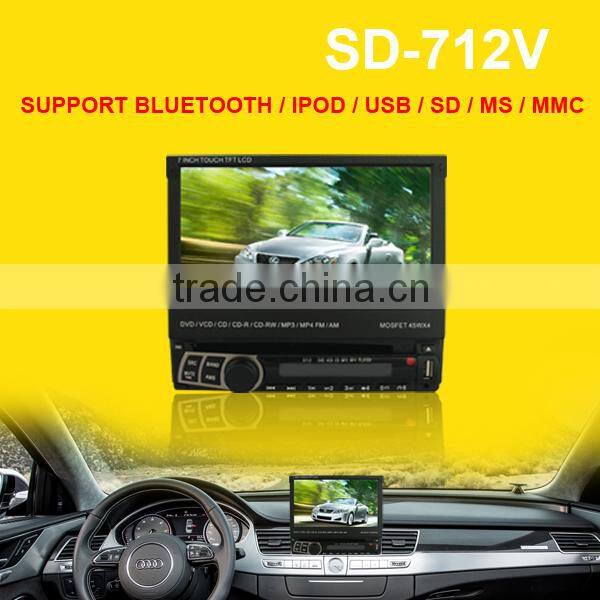 7" HD TFT One Din Car Radio with Touch screen