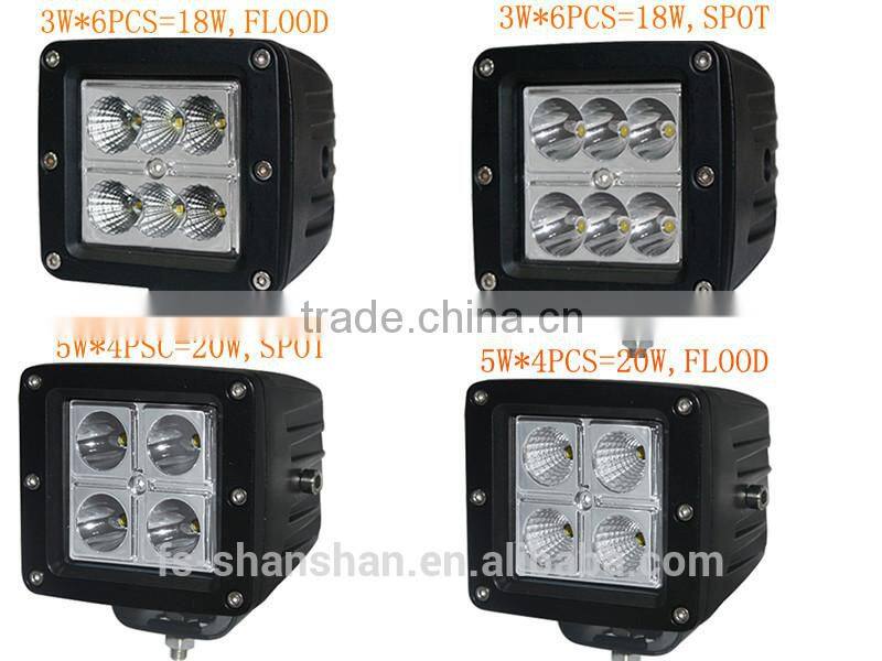 3inch led work light 20w flood beam led work light for cars ,offroad,boat,train.ATVS,SUV