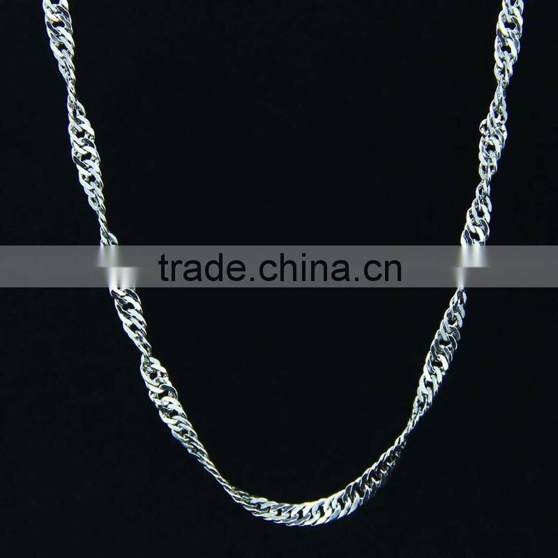 Customized necklace for wholesale stainless steel