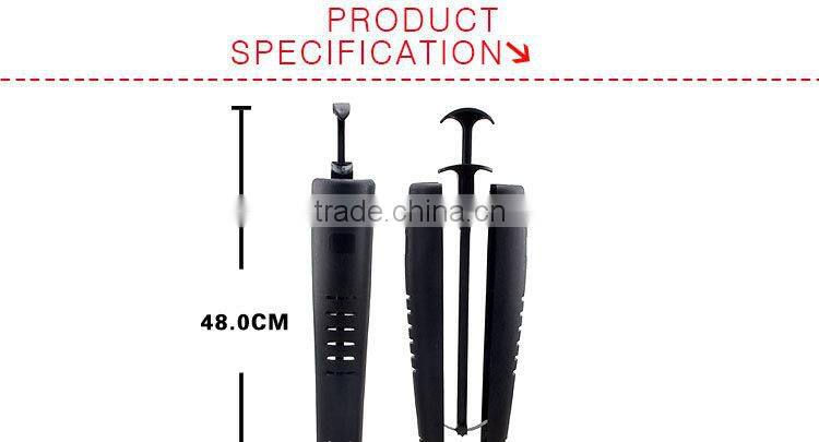 Handle plastic boot tree