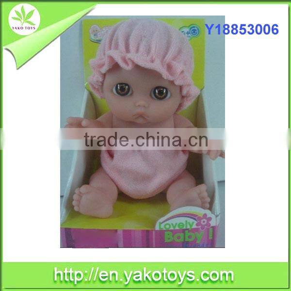 display box 9 inch baby doll with bath set vinyl doll reborn baby doll