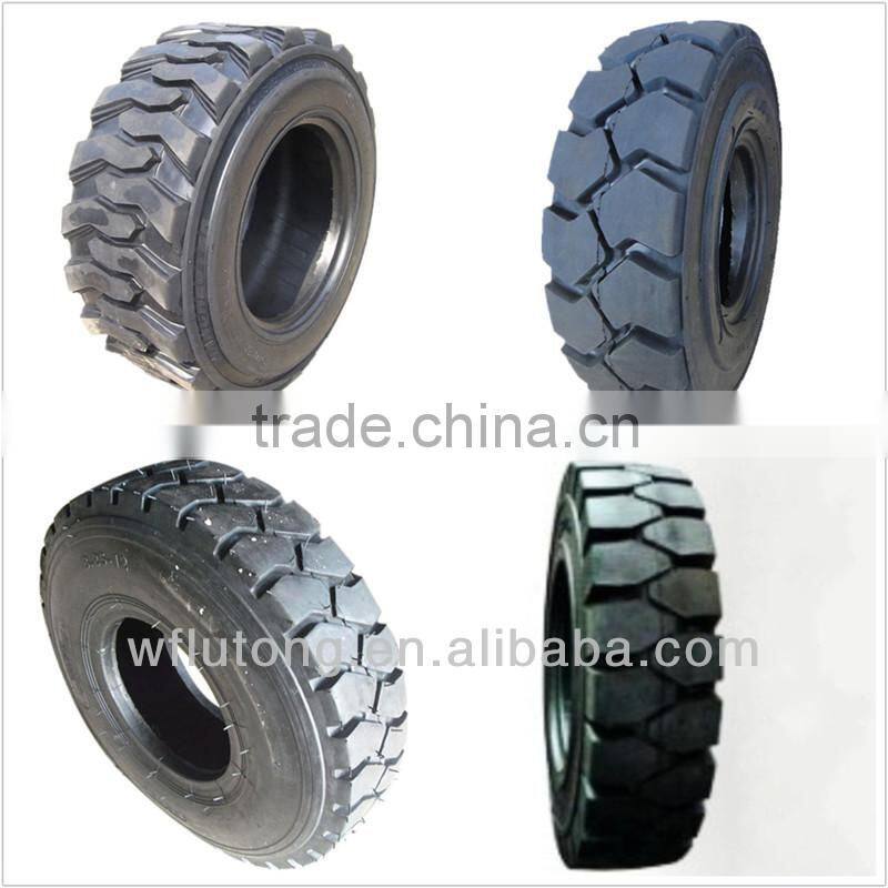 Manufacturer Supply solid rubber tires for lawnmower