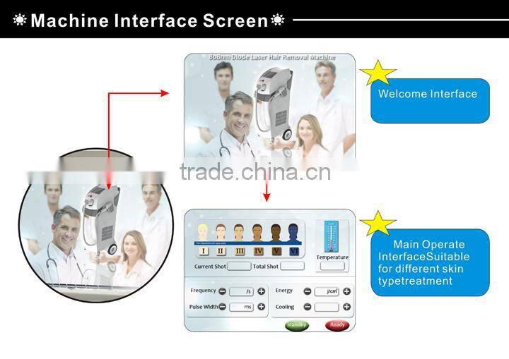 808nm Diode Laser Hair Epilator