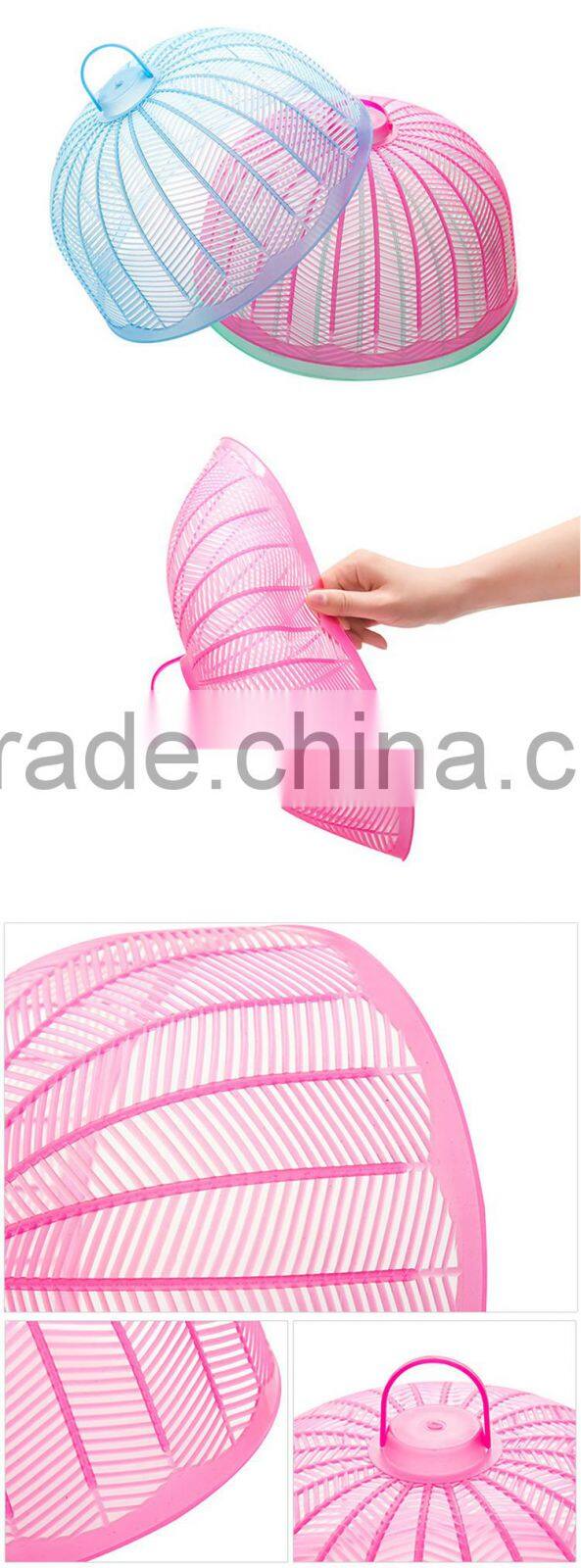 Hot Selling Summer Kitchen Tool Household Mesh Fruit Food Plastic Cover