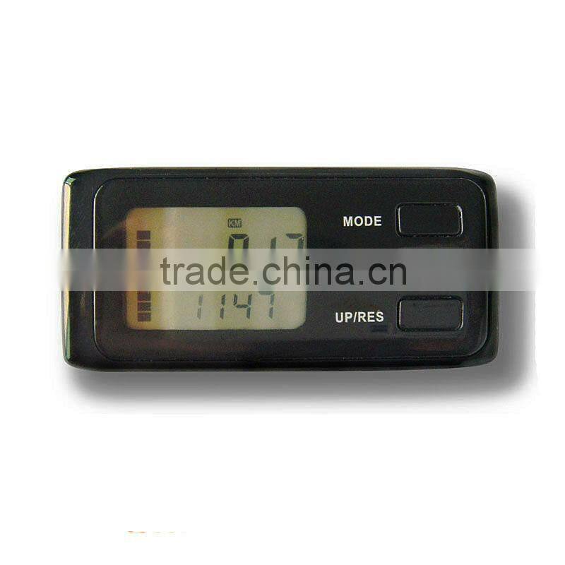 cheap sports promotional gift items multifunction 3d sensor pedometer with 7 days memory