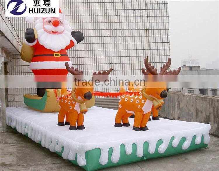 Gaint inflatable christmas decoration inflatable Santa Claus