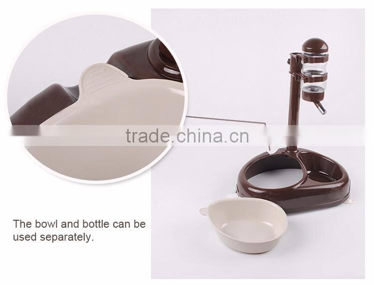 2016 new trendy products wholesale plastic automatic pet feeder double pet bowl 600ml joyshaker pet water bottles