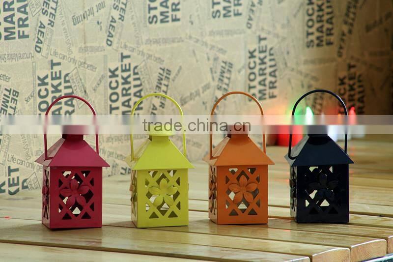 Christmas Mini lanterns, 4 color asst MG1404130-D