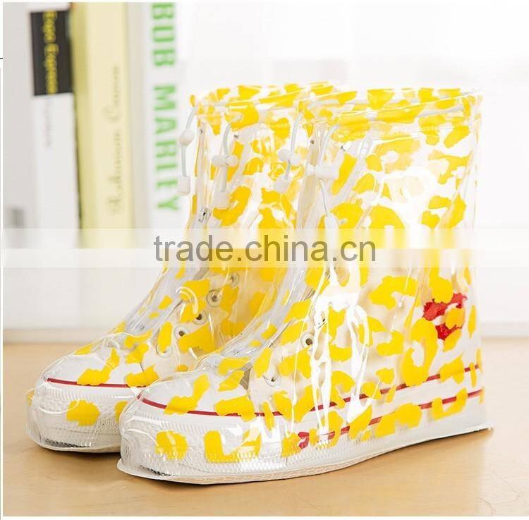 fashion rain shoes cover for women cheap plastic rain shoe cover