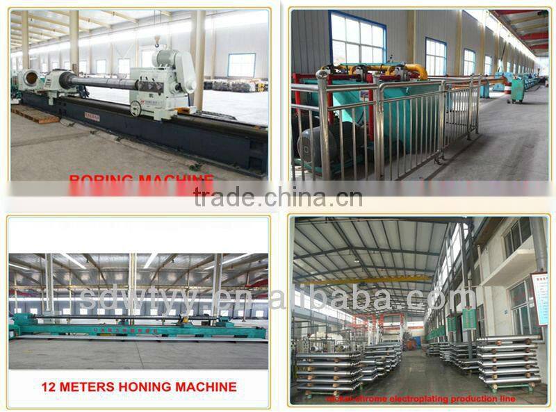 double-acting telescopic hydraulic cylinders for enginneering machinery