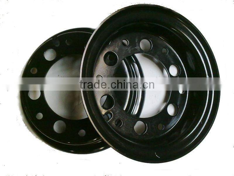 3.50-8 Jiujiu forklift steel wheel rim without disc