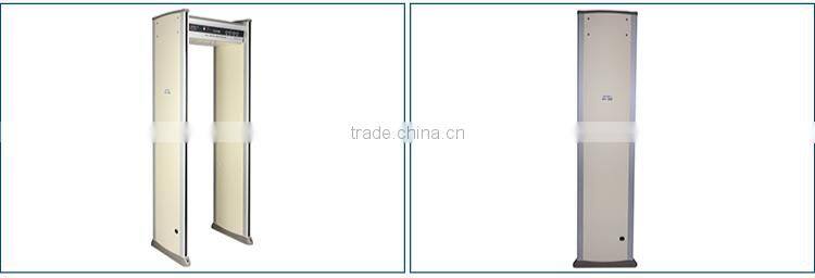 Metal detector gate, LCD alarm walk through metal detector