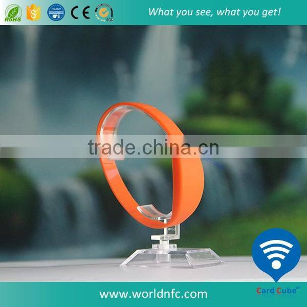 Tie Dye Silicone Rubber Wristband For Swimming Pool