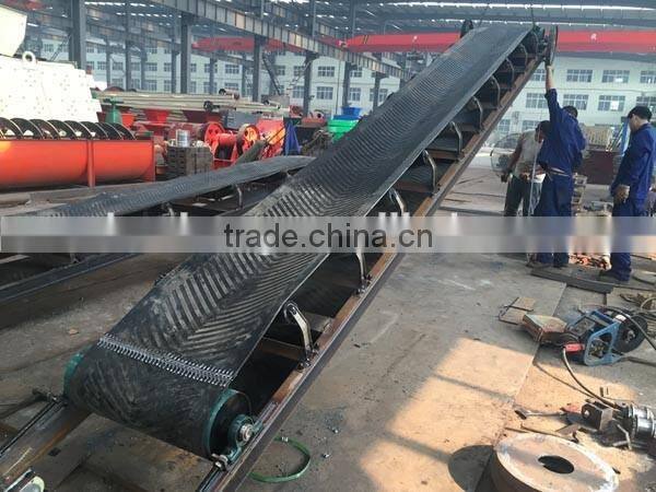 china used stone hopper rubber belts conveyor