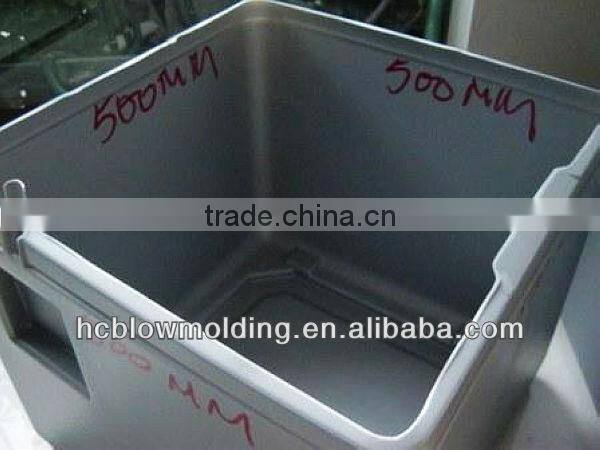OEM Blow Molding plastic recycle storage bins HDPE Waste container for sale