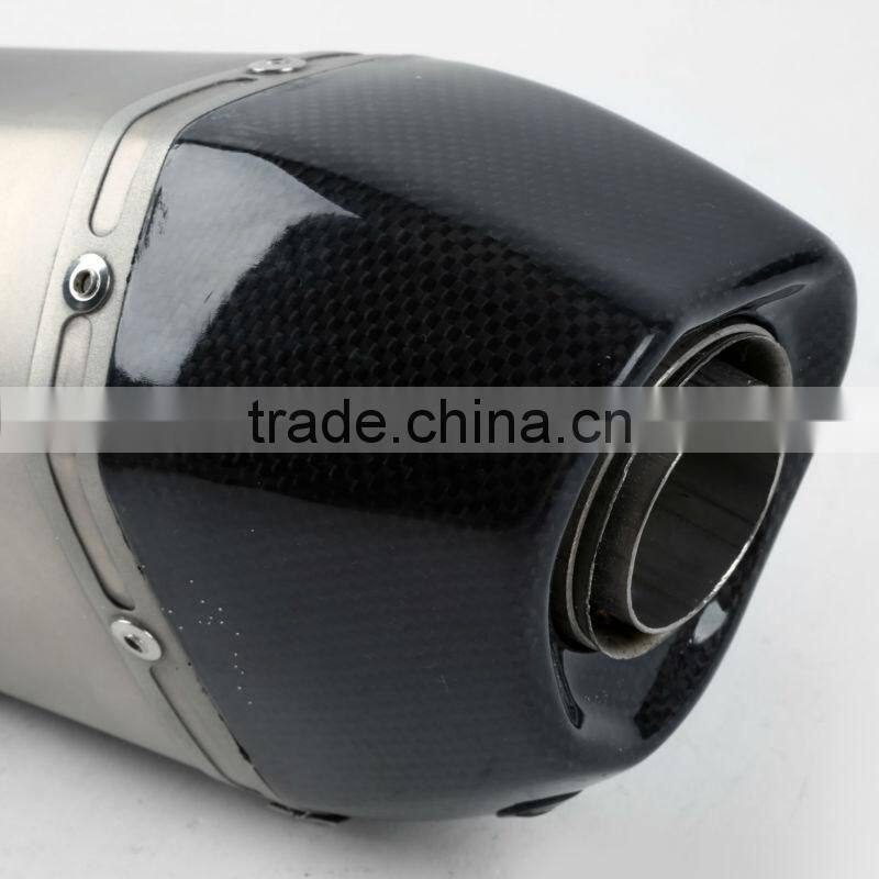 For DUCATI 1098 (S) 2007 Motorcycle Exhaust Pipe LASER Delta slip-on mufflerset