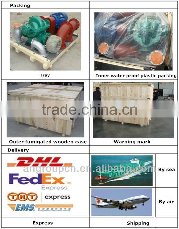 double suction radial split case pump