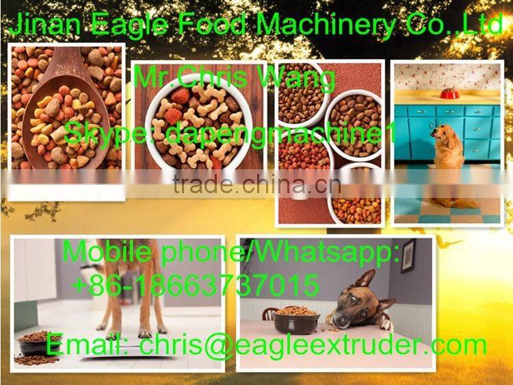Dry pet food pellet making machine/dog food processing equipment