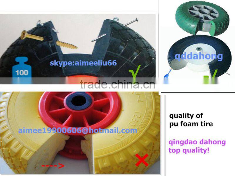 wheelbarrow agricultural pu foam wheels