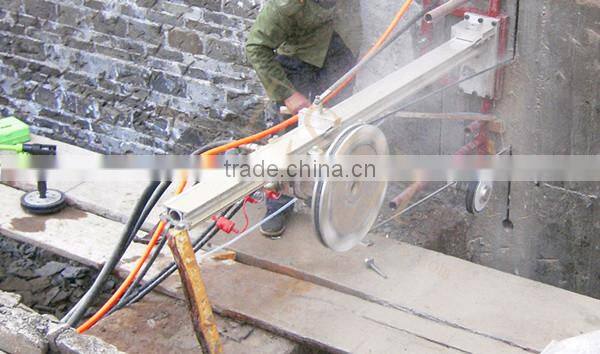 2014 new design concrete curb wire saw cutting machine BS-80AM/70AM
