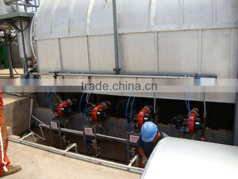 waste plastic to oil recycling pyrolysis machine