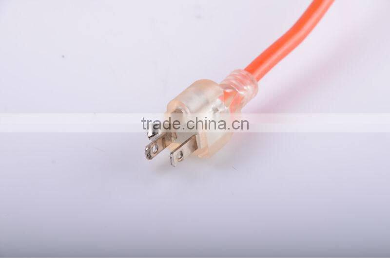 H60047 25ft 25' Extension Cord Orange Power Outdoor Heavy Duty 16 AWG 3 Wire Grounded