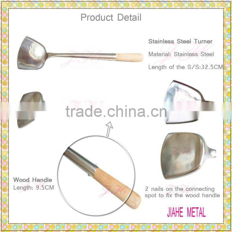 stainless steel spatula turner and ladle