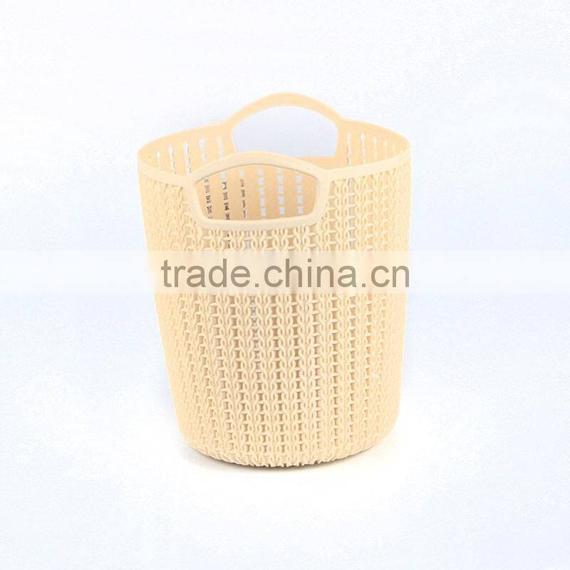 plastic laundry bucket for clothing and other articles of daily use