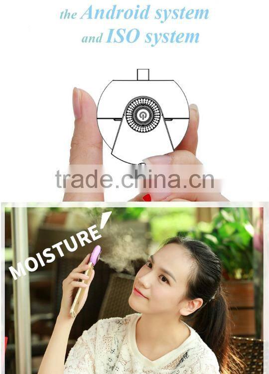 Mini Mobile Moisture Humidifier Portable Beauty Facial Spray Facial Mist Skin Moisturize Facial Mobile Moisture Supplier