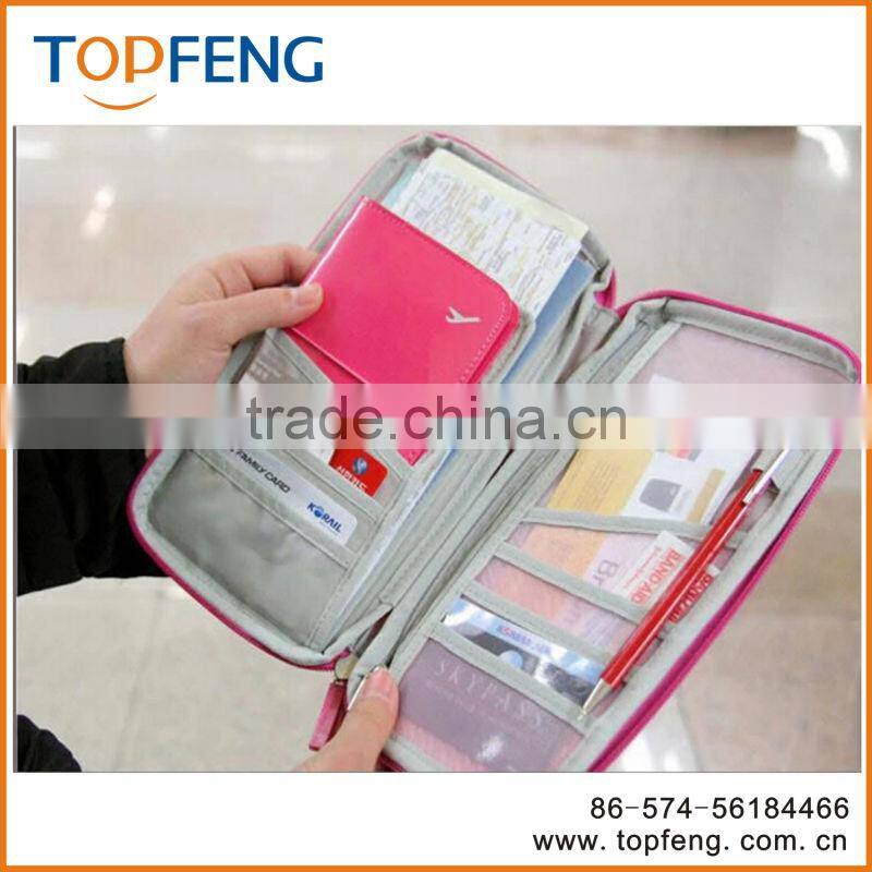 Multi-function Travel Passport Credit Id Card bag/trip wallet/Wallet Purse Case