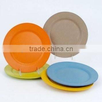 new desgin high quality bamboo fiber different size plate