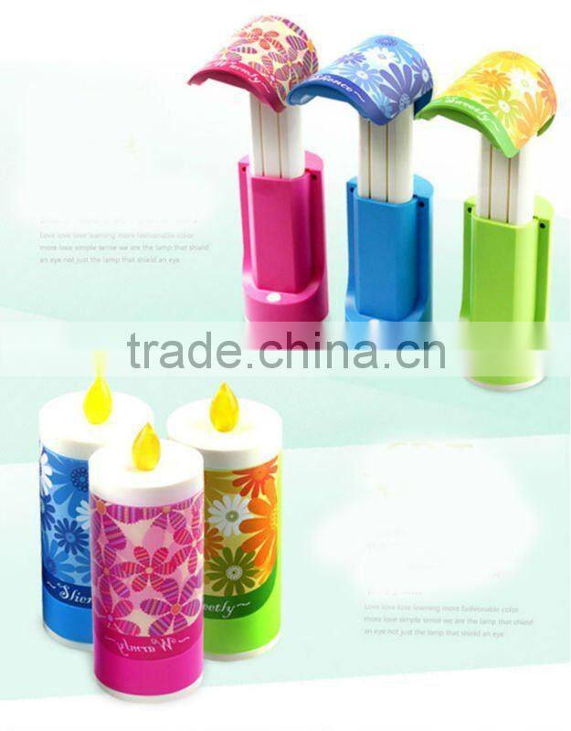 Creative portable charging candle modeling lamp