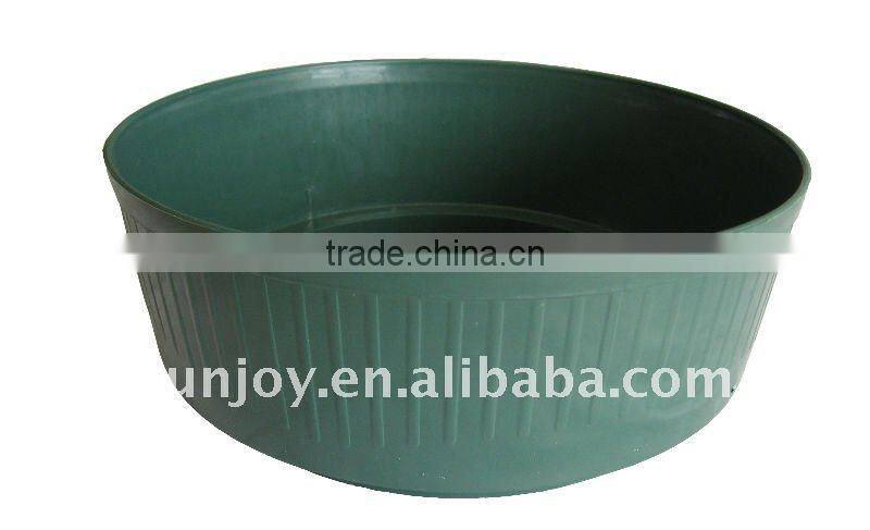 Green Plastic Bulb Bowl