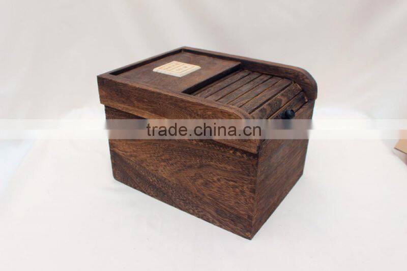 New design hot selling wooden Ricer box, storage box