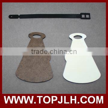 Heat transfer printing luggage tag MDF pendant for luggage