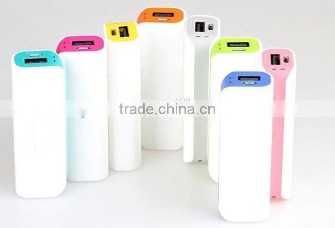 Power bank 2600mah, mobile power supply, portable usb travel battery charger