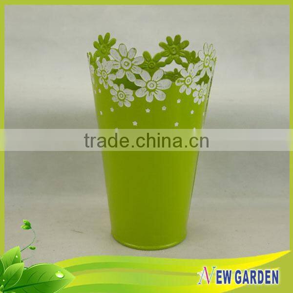 Factory directly sale modern customized metal flower plant pot