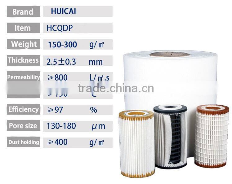 Various filter with environmental filter material fabric paper