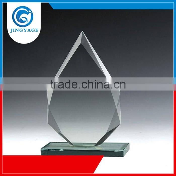 Jingyage Trade assurance quickly custom design unique cheap crystal trophy souvenir