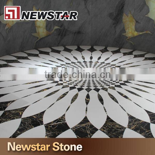 Popular design tile round mosaic medallion floor patterns