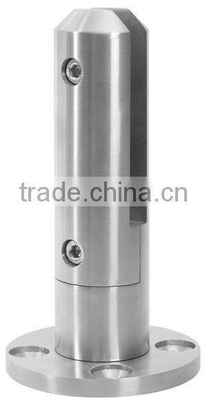 JINXIN glass balustrades spigots_frameless glass railing spigot_stainless steel pool fence