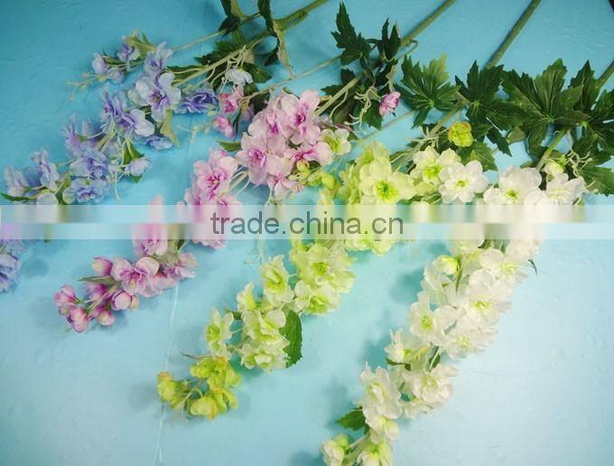 Silk flower for Delphinium