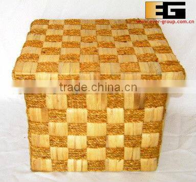 rectangluar natural water-hyacinth storage baskets/tray