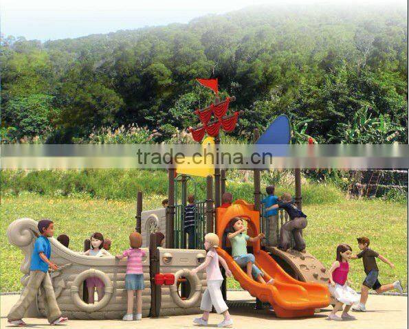 20 YEARS PRODUCTION EXPERIENCE - THEME PARK EQUIPMENT PIRATE SHIP OUTDOOR PLAYGROUND (HA-05501)